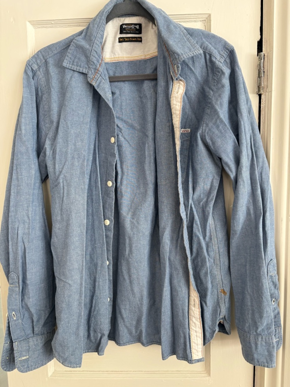 BUNDLE ME ! Jack & Jones Light Blue Denim Shirt Jacket - Men's